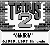 Tetris 2 (USA) Title Screen